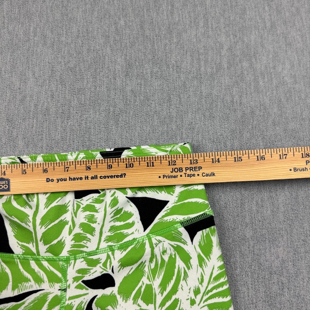 Alo Yoga Leggings Women Small Green Airbrush 29"‎ Tropical Palm Spring Training - Picture 7 of 14